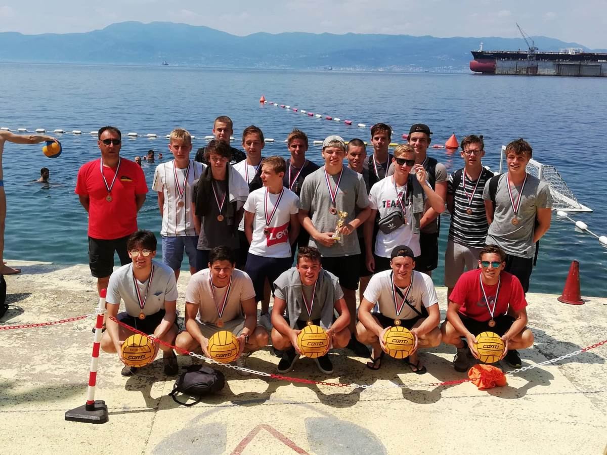 Jadran Kostrena pobjednik Međunarodnog vaterpolskog turnira održanog u Kostreni