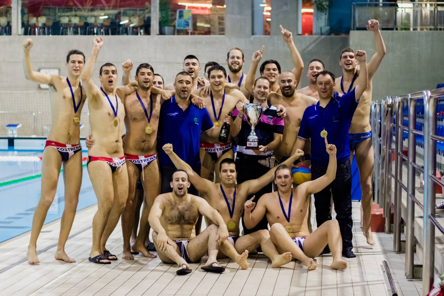 VK Jadran Kostrena prvaci 1.b HVL